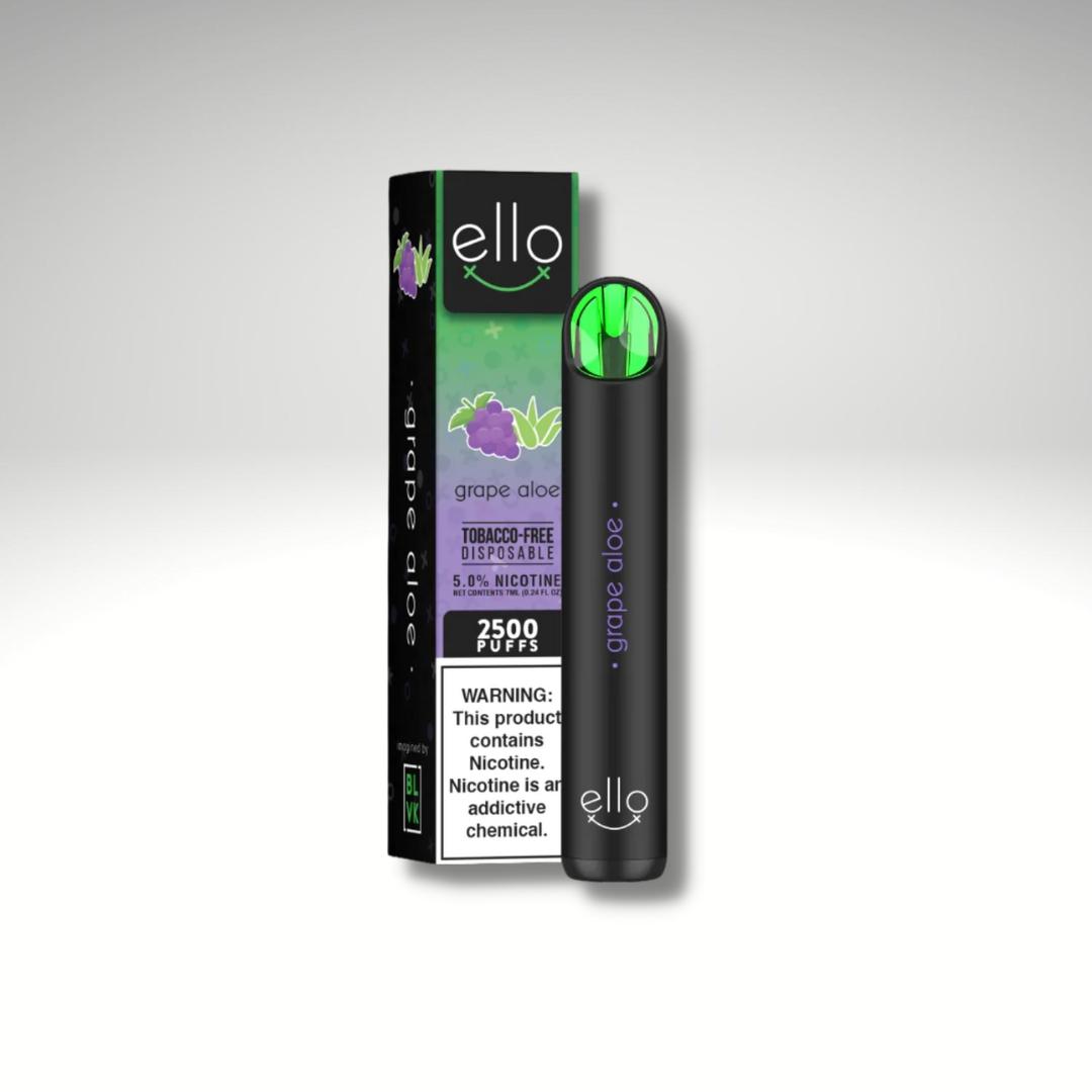 BLVK Ello Disposable Vape - Grape Aloe