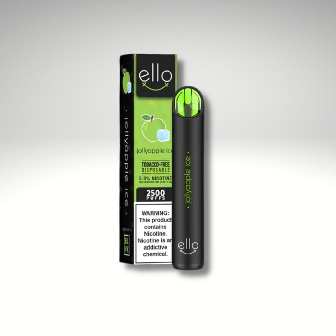 BLVK Ello Disposable Vape - Jolly Apple Ice