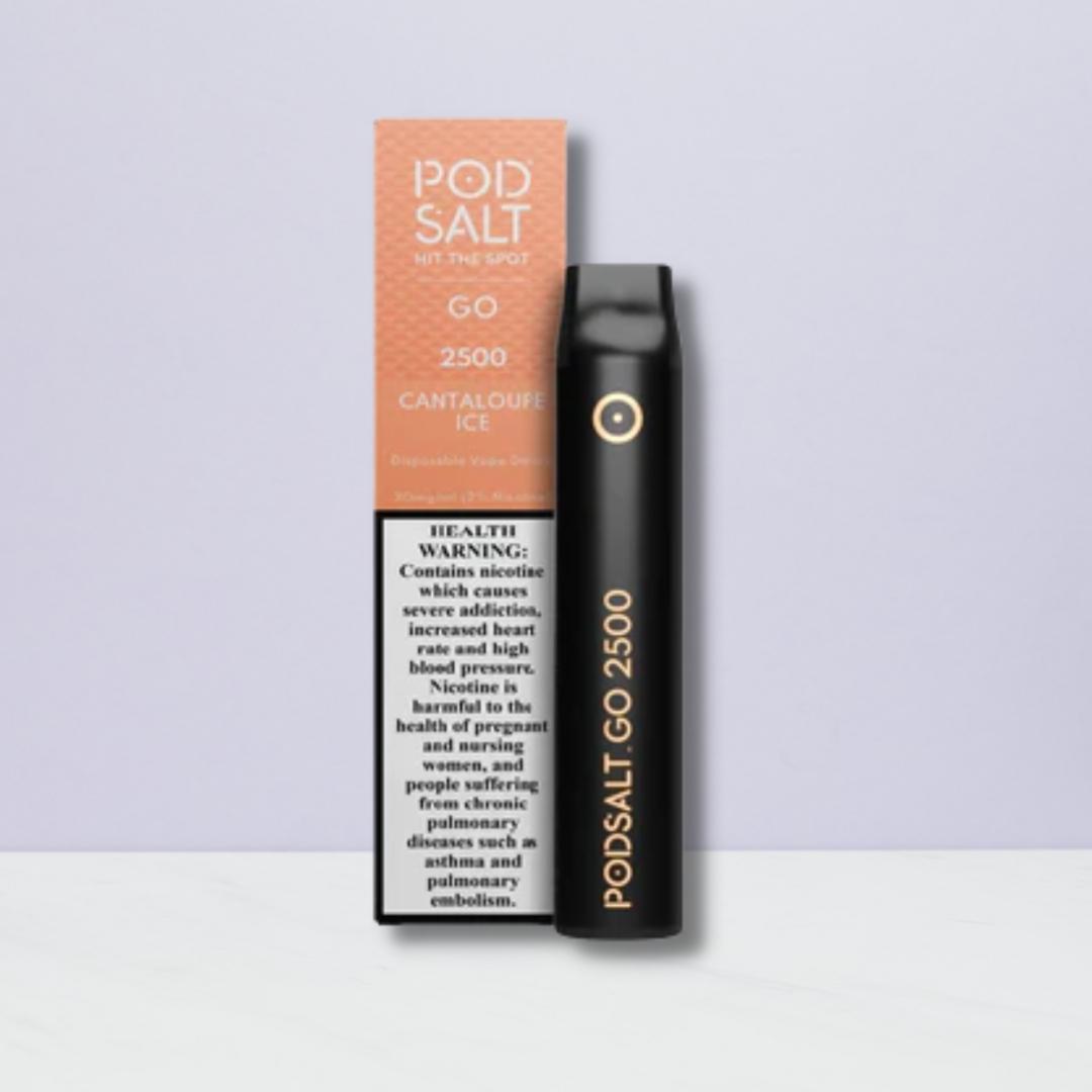 Pod Salt 2500 Puffs Disposable Cantaloupe Ice