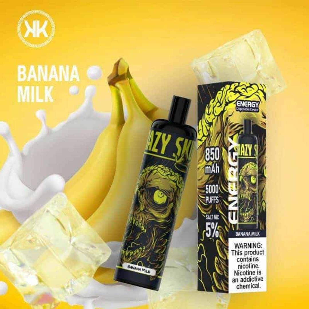 Energy disposable 5000 puffs - Banana Milk
