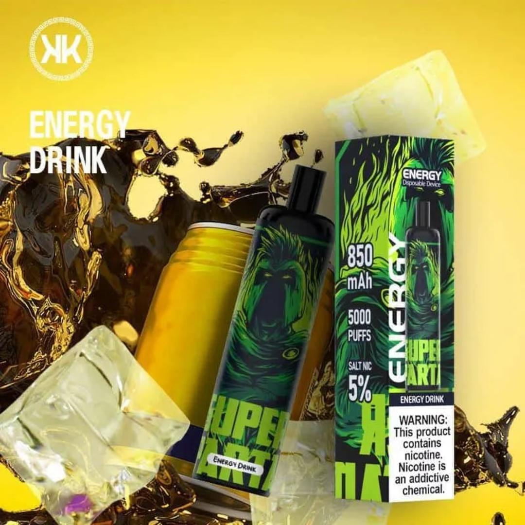 Energy disposable 5000 puffs - Energy Drink