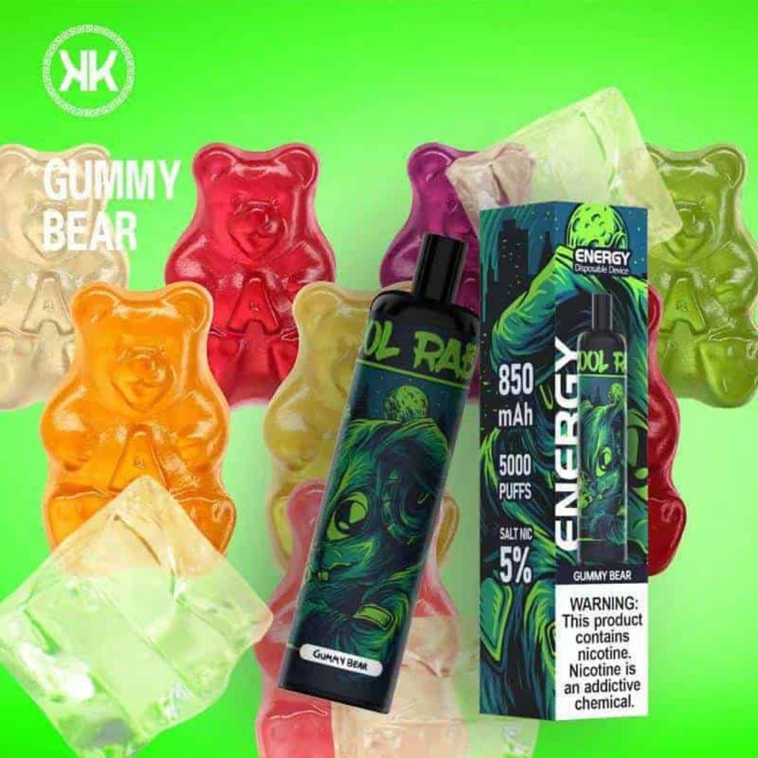 Energy disposable 5000 puffs - Gummy Bear