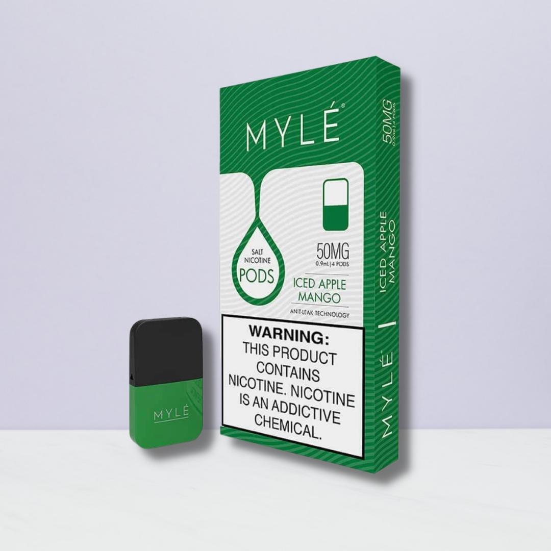 Myle V4 Pod Vape Iced Apple Mango