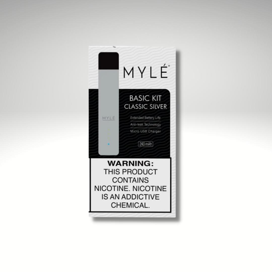 MYLE V4 Vape Device - Classic Silver