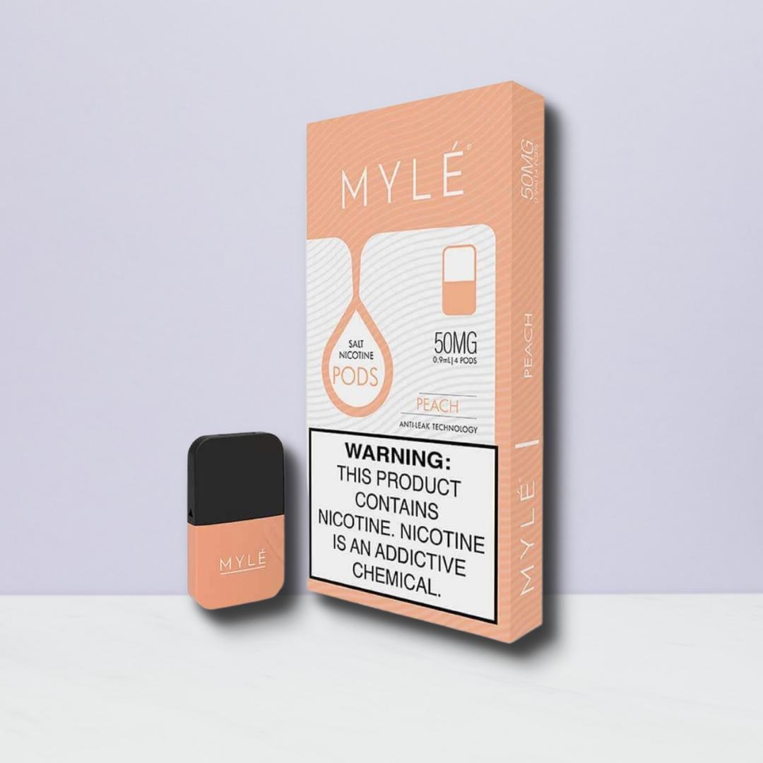Myle V4 Pod Vape Peach