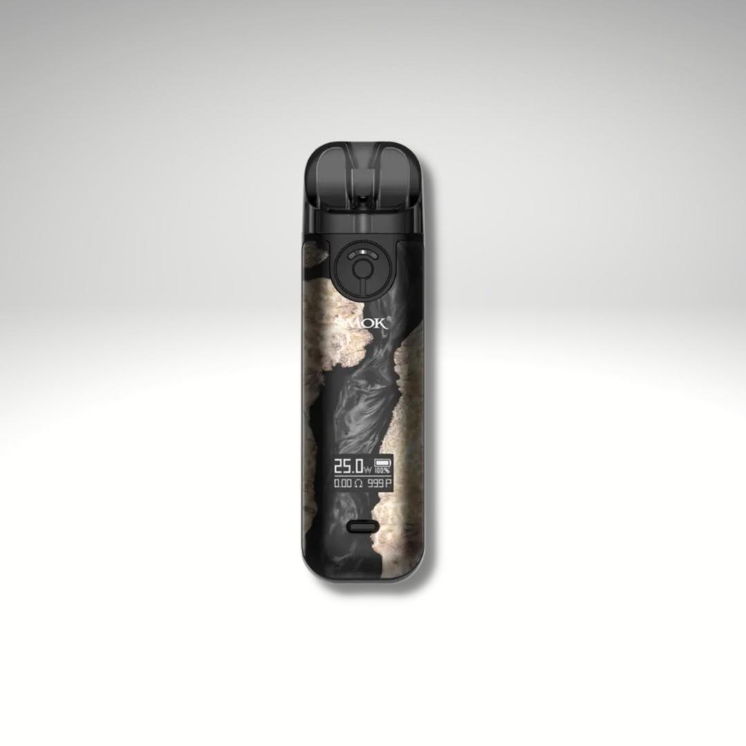 SMOK Novo 4 25W Pod - Black Stabilizing Wood