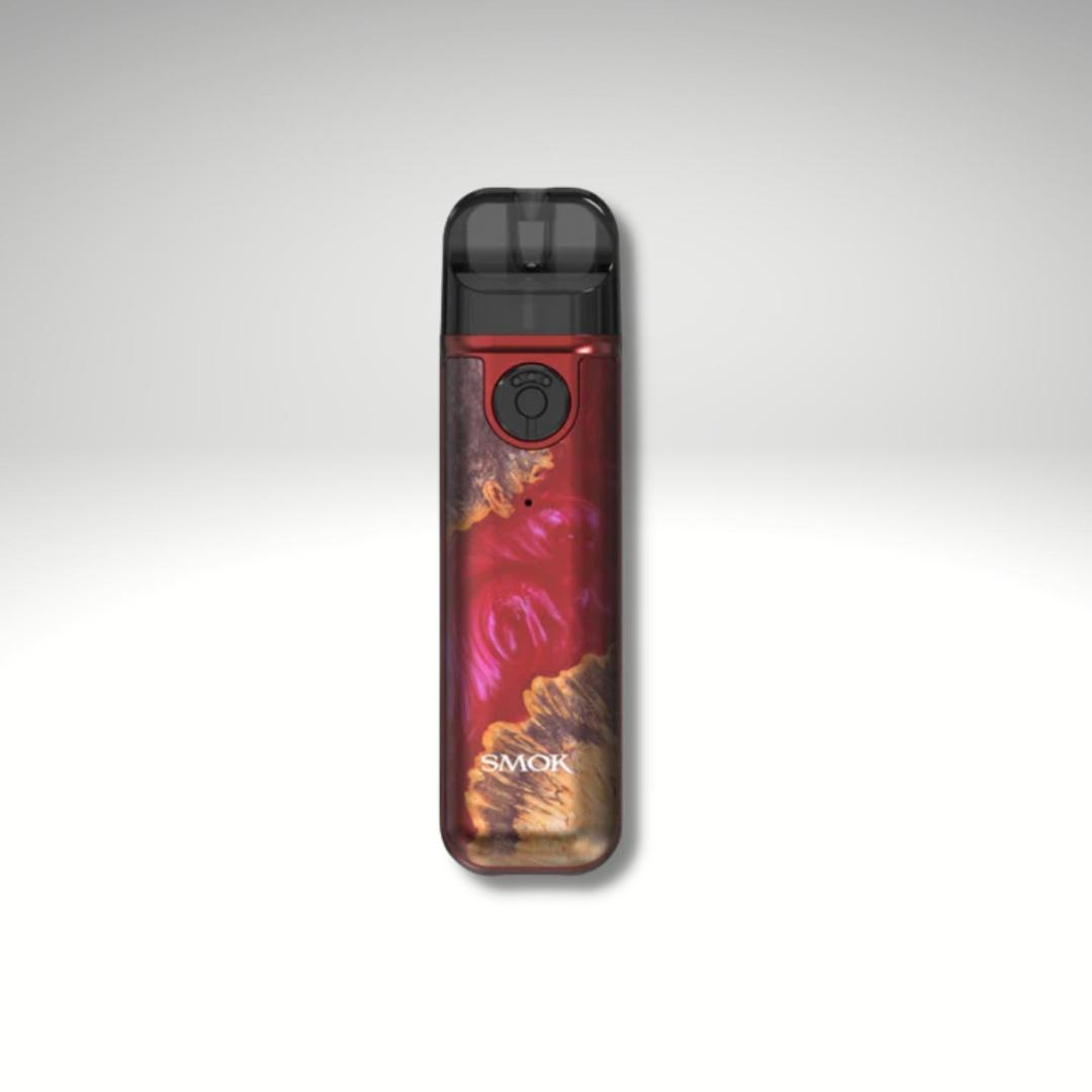 SMOK Novo 4 25W Pod - Red Stabilizing Wood