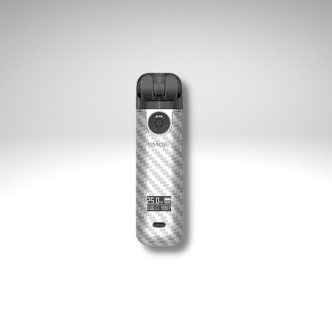 SMOK Novo 4 25W Pod - Silver Carbon Fiber