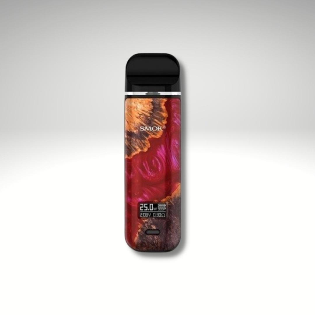 SMOK Novo X 25W - Red Stabilizing Wood