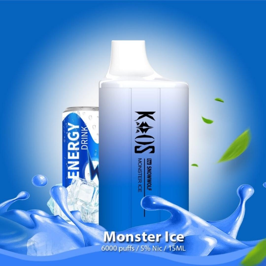 Snowwolf Kaos 6000 puffs - Monster Ice
