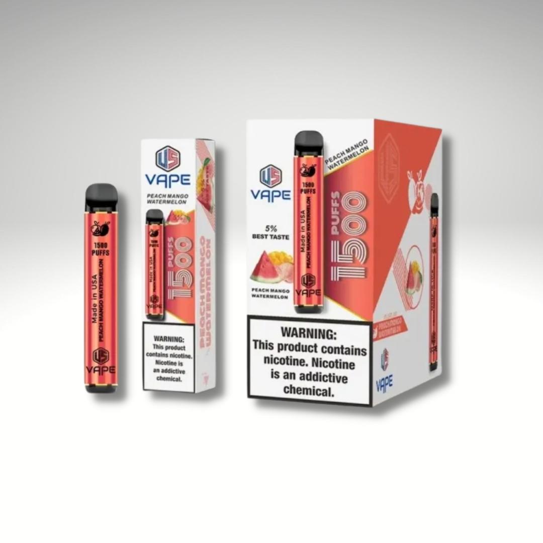 US vape disposable - Peach Mango Watermelon