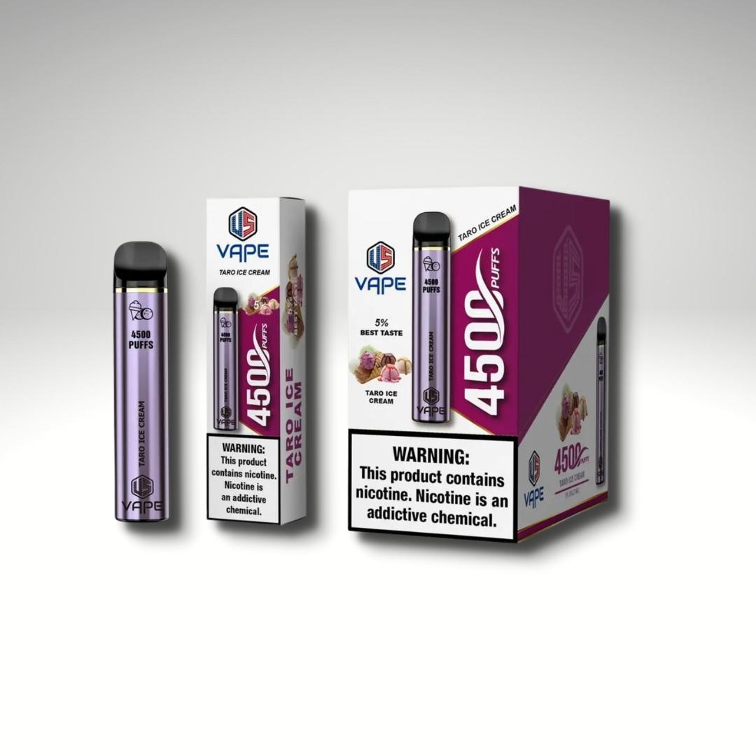 US vape disposable - Taro Ice Cream