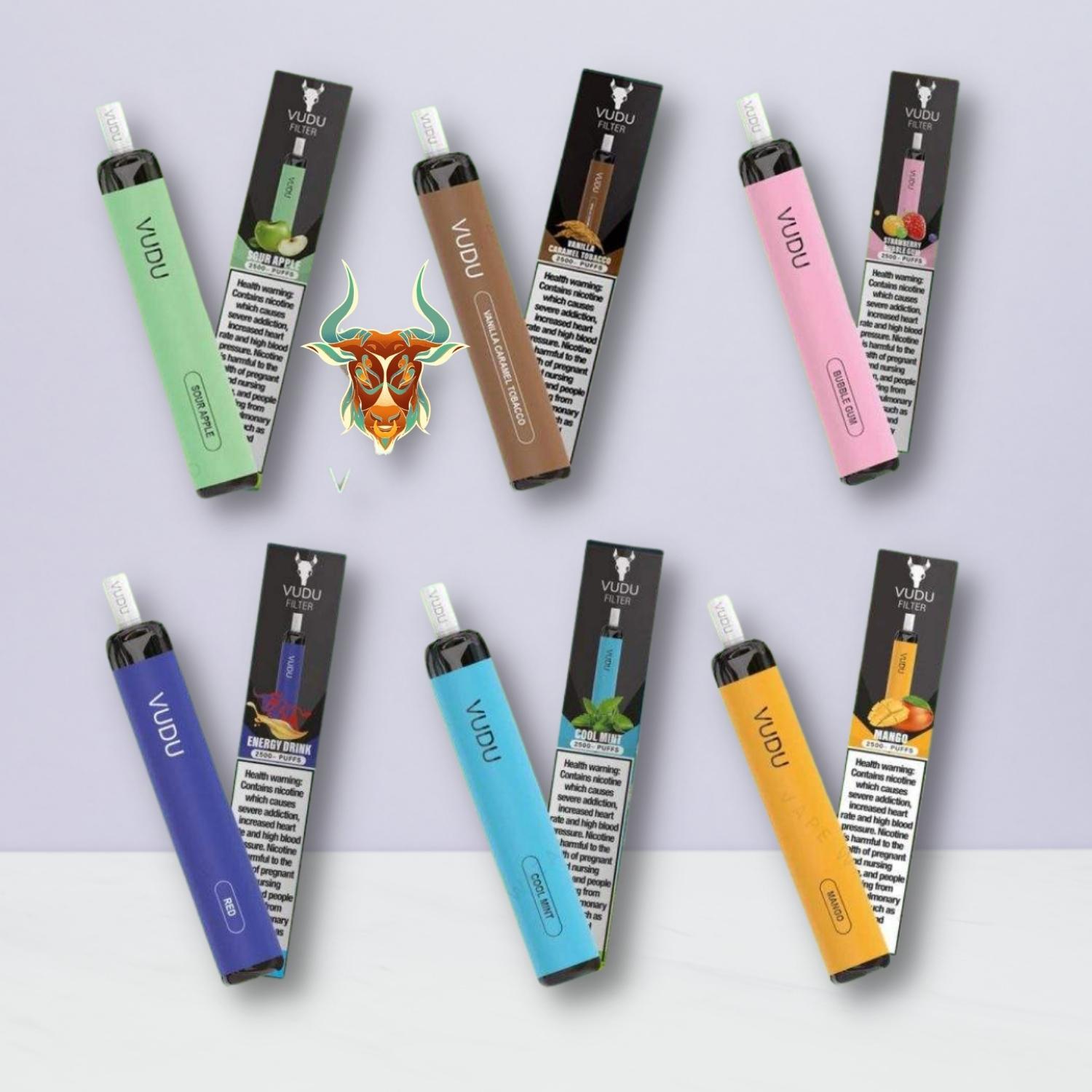 VUDU Filter 2500 Disposable Puffs