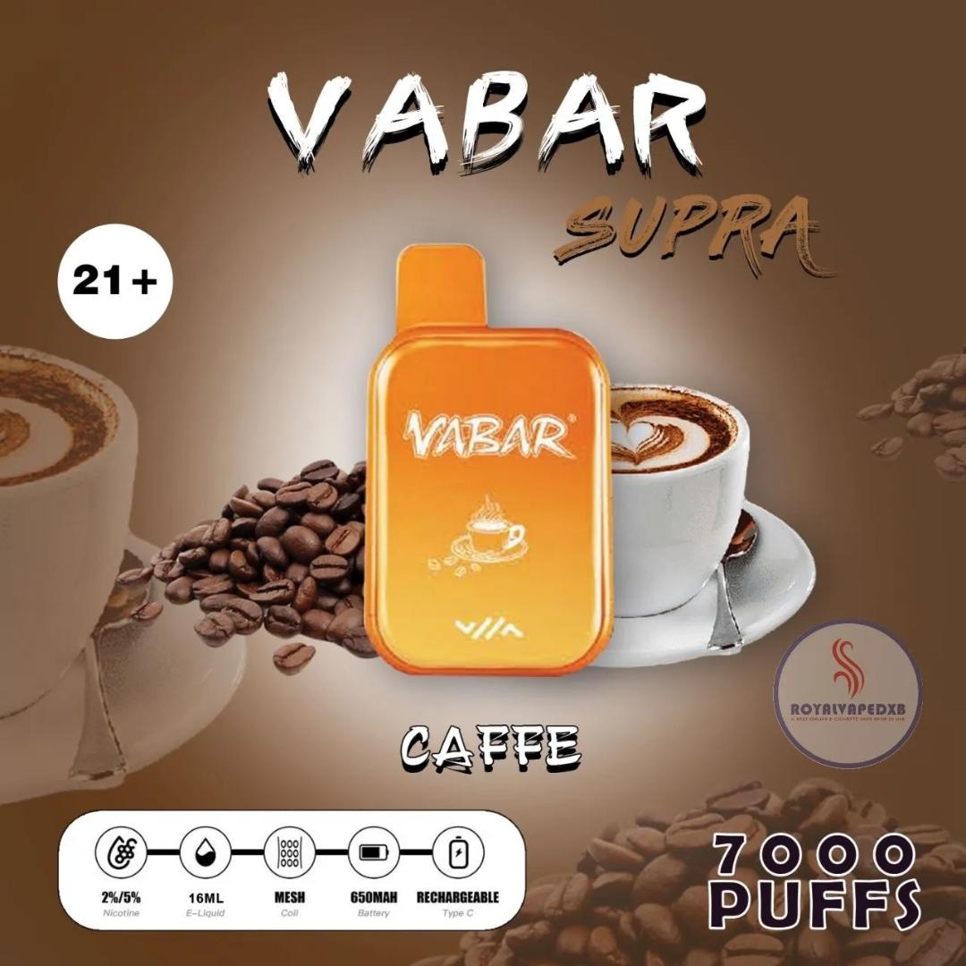 Vabar supra disposable vape 7000 - CAFE